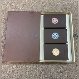 *Like New* Louis Vuitton Set of 3 Playing Cards